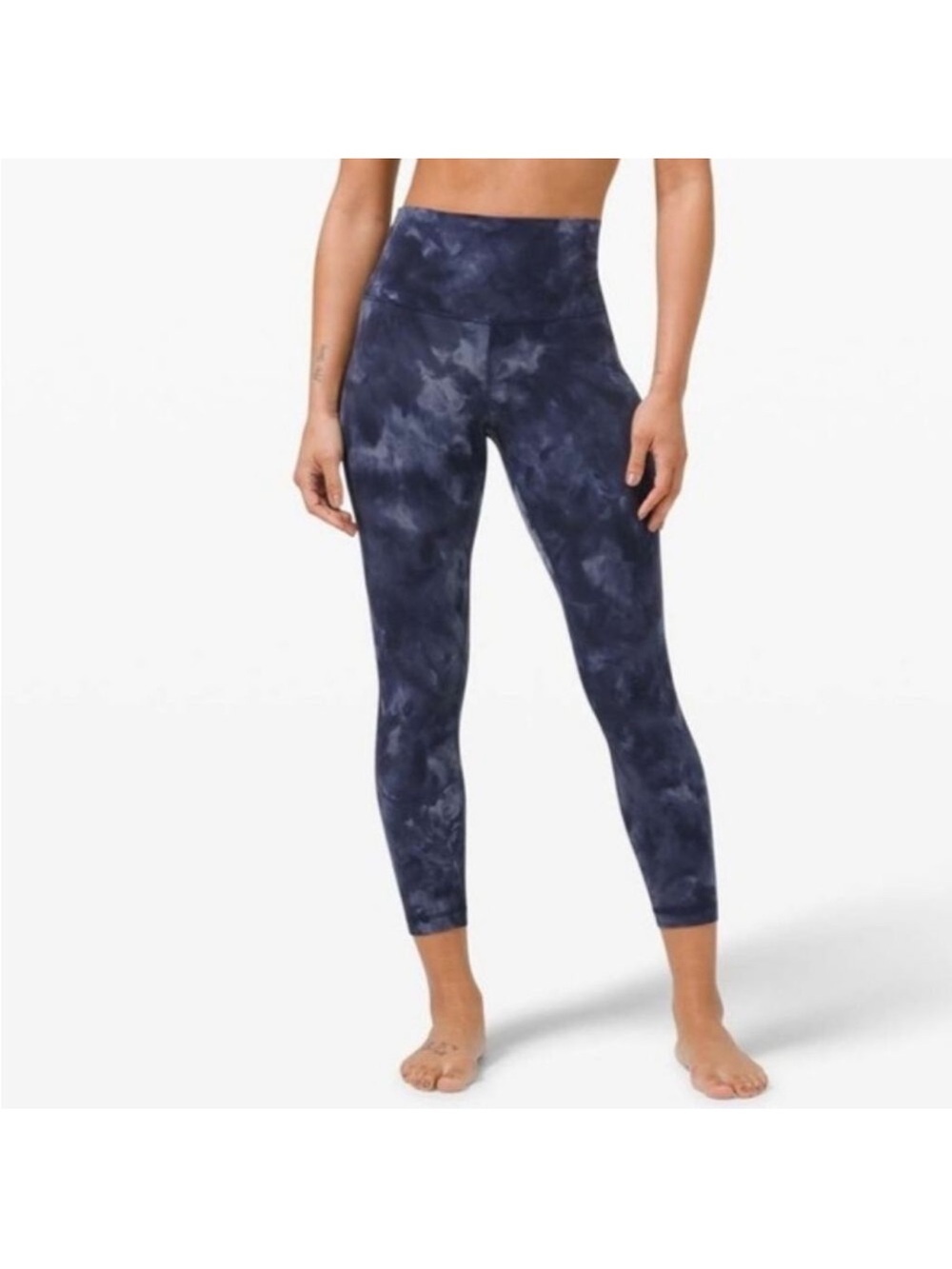 Lululemon Wunder Train High-Rise Tight 25" *Diamond Dye - 4 Diamond Dye Blue